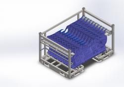 Poitrine Avant De Métal En Feuille